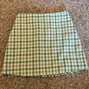 Princess Polly Tweed Houndstooth Skirt
